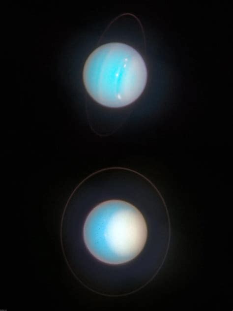 Hubble Dresse Le Portrait D Une Uranus Un Peu P Lichonne