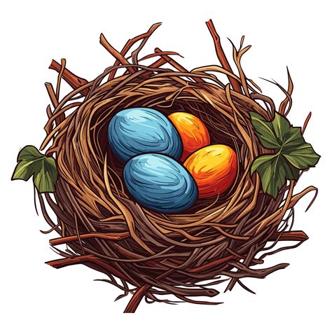 Bird Nest With Egg Clipart Illustration Of A Bird Nest With Egg