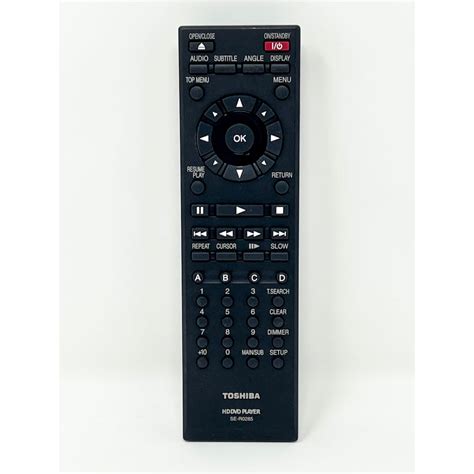 Toshiba Se R0285 Dvd Player Remote Control Best Deal Remotes