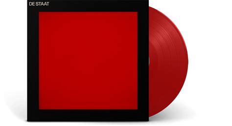 Vinyl De Staat Red Yellow Blue Red Vinyl