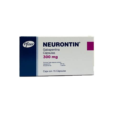 Neurontin 300 Mg Capsulas Caja 15 Farmacia Chs