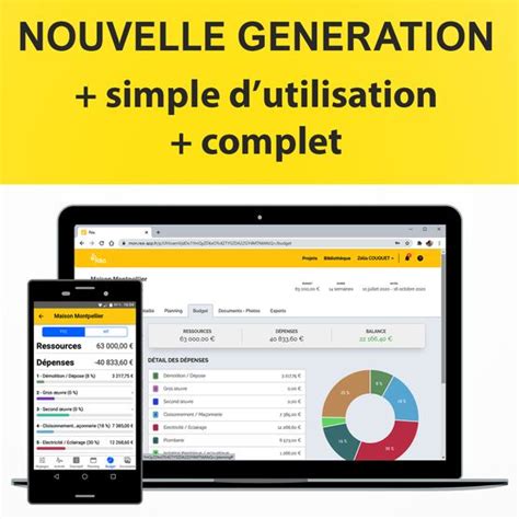 Réa Application web et mobile de gestion de chantier chiffrage