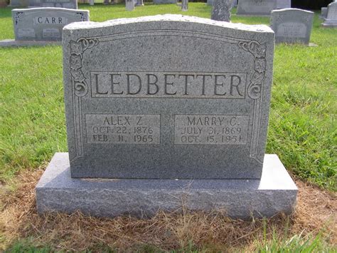 Marry Copeland Ledbetter 1869 1951 Mémorial Find a Grave