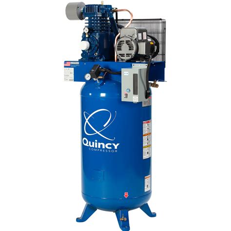 Quincy Qp 5 Pressure Lubricated Reciprocating Air Compressor 5 Hp