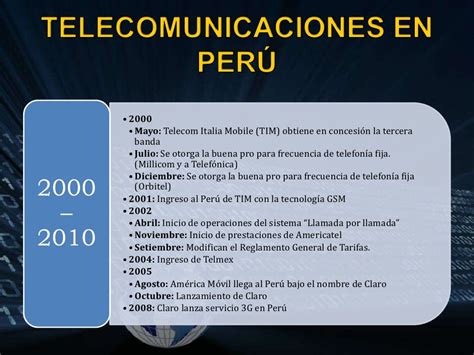 Normalización De Las Telecomunicaciones En El Perú