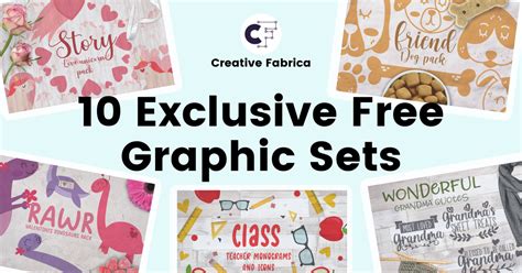 Exclusive Offer Graphic Sets For Free Creative Fabrica