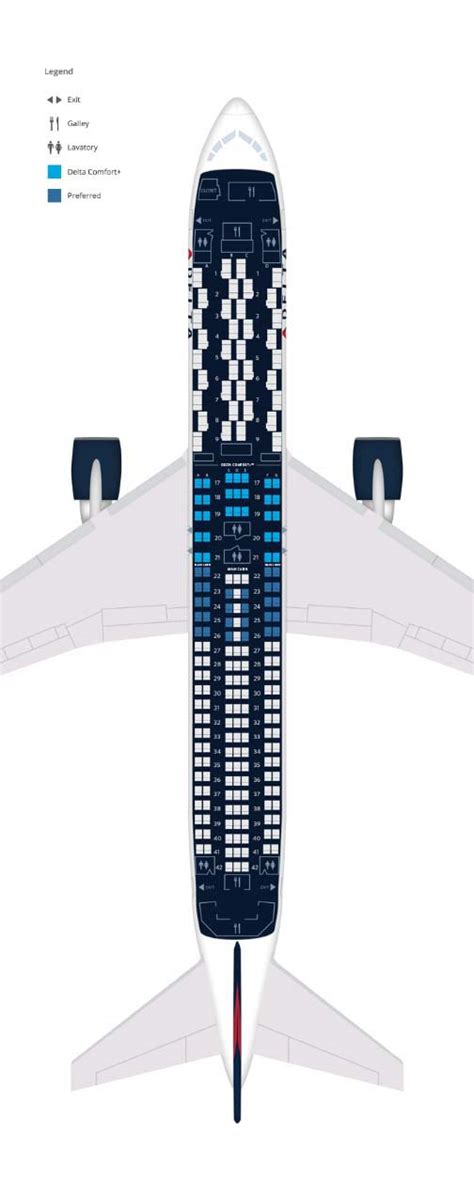 Delta Boeing Er Seat Map Infoupdate Org