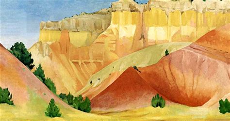 Ghost Ranch Cliffs By Georgia O Keeffe On Artnet