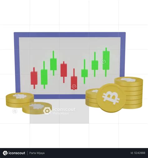 Candlestick Graph 3d Icon Download In Png Obj Or Blend Format