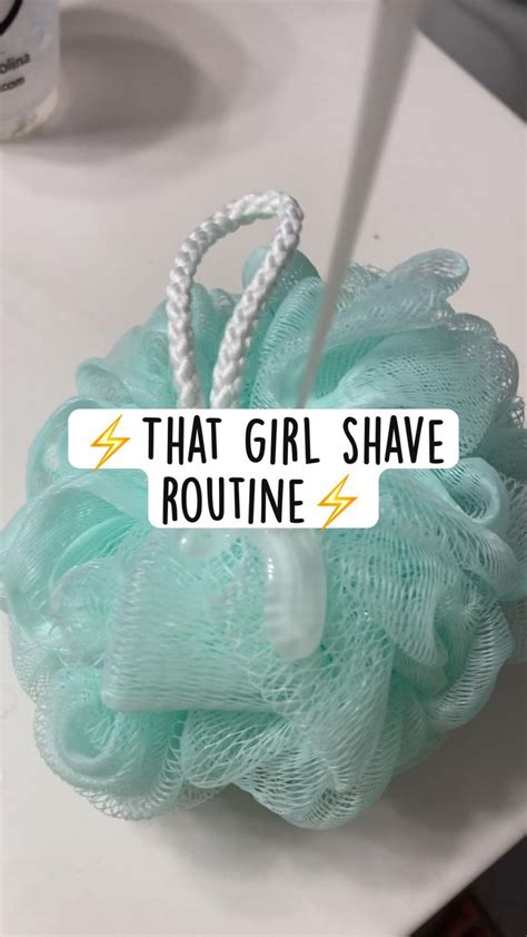 ⚡️that Girl Shave Routine⚡️ Shaving Shaving Tips Body Skin Care