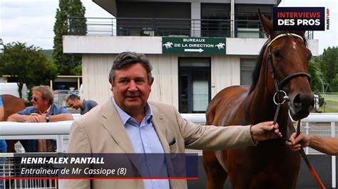 Henri Alex Pantall Entra Neur De Mr Cassiope Quint Du Dimanche