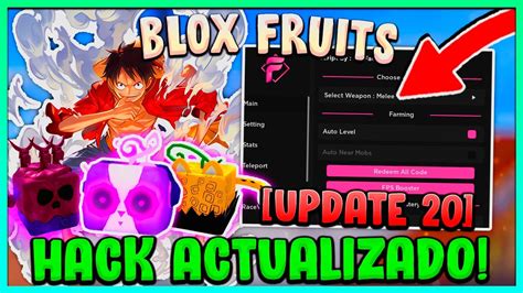 El Mejor H4ck De Blox Fruits Update 20 Autofarm Devil Fruit Sniper Auto Raid Y MÁs