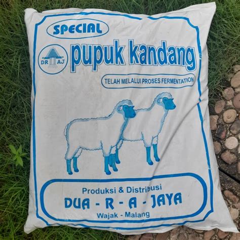 Jual Pupuk Kandang Kohe Kambing Fermentasi Halus Media Tanam