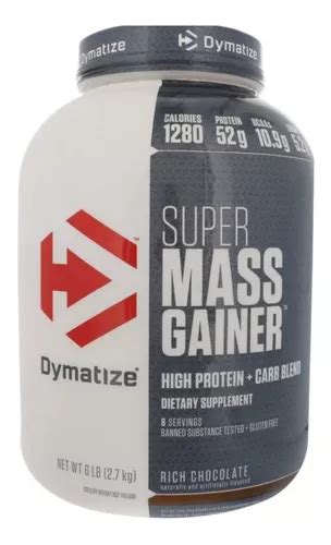 Super Mass Gainer 6 Lb Dymatize Registro Invima Envío gratis