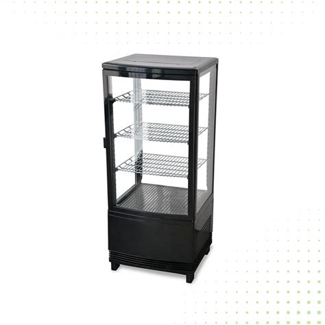 Standing Glass Display Refrigerator 68 Lt From Piokit Black