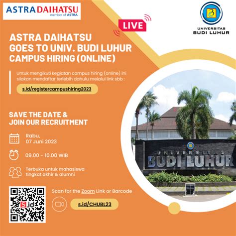 Campus Hiring Astra Daihatsu Budi Luhur Career Center