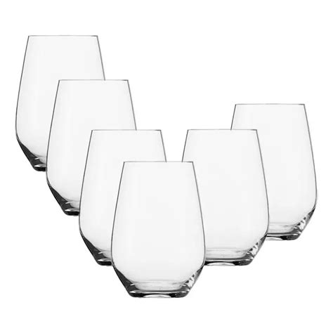 Generico Set 6 Vasos Para Vino Agua Viña Long Drink Schott Swiezel