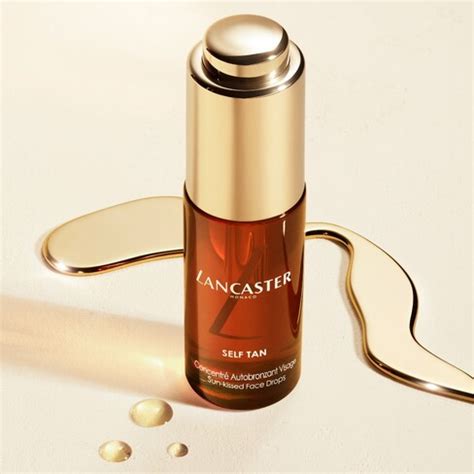 Lancaster Self Tan Sun Kissed Face Drops Natural Looking Tan Sweetcare