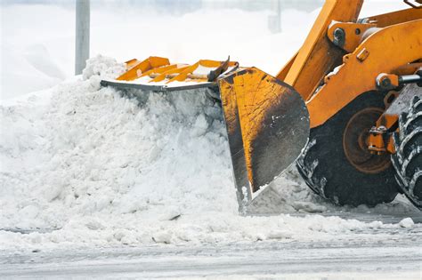 Snow Plowing in Blaine, MN with Crestview Property Maintenance