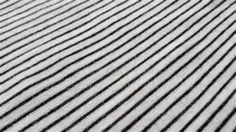 Black And White Striped Knitted Fabric The Texture Of The Fabric