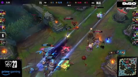 캐치 LNG vs T1 2023 Worlds KNOCKOUT STAGE 8강 4경기 SOOP VOD