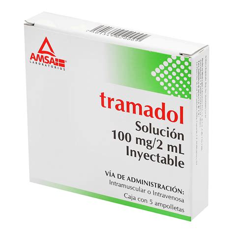 Tramadol Mg Ml Sol Iny C Ml Ant R