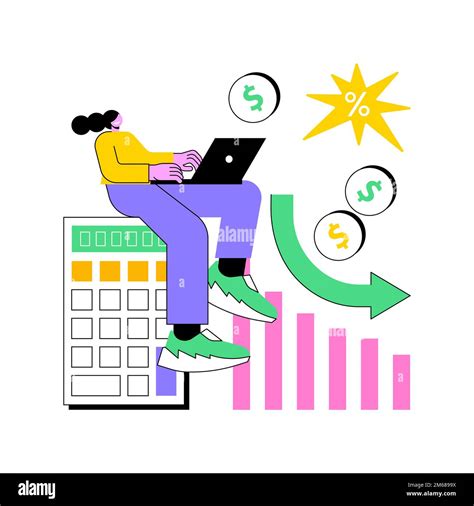 Calculating Loss Abstract Concept Vector Illustration Profit Loss