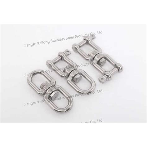 Stainless Steel Rigging Eye Swivel Ring Lifting Clevis Hoist Jaw And