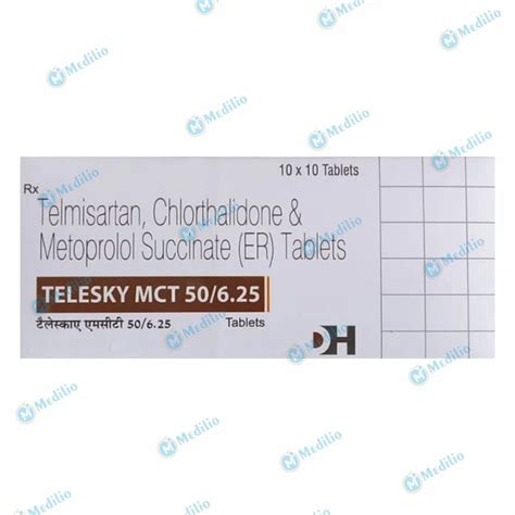 Telesky Mct Mg Tablet At Rs Stripe In Surat Id