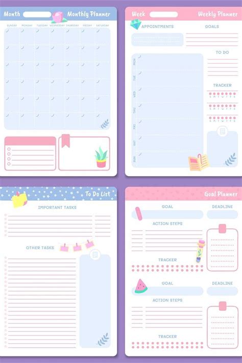 Cute Planner Printables