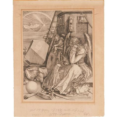 D Rer Albrecht Melencolia I Mutualart Albrecht Durer