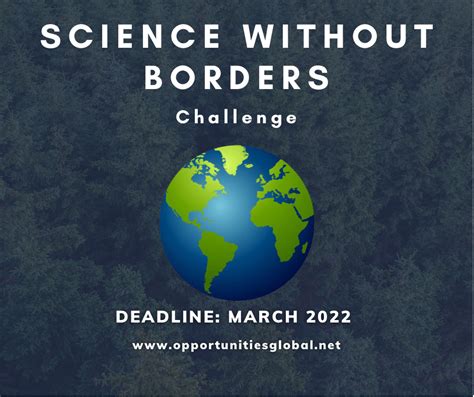 Science Without Borders® Challenge Opportunities Global