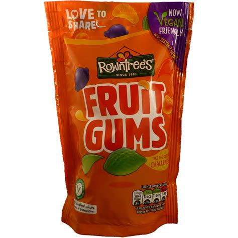 Rowntrees Fruit Gums Bag 150g Woolworths