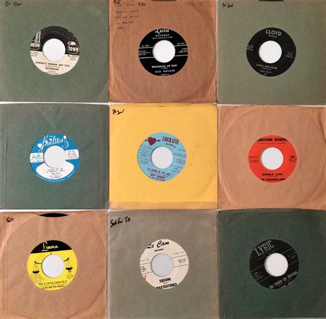 Lot 10 L Record Labels Soul Funk 7 Pack