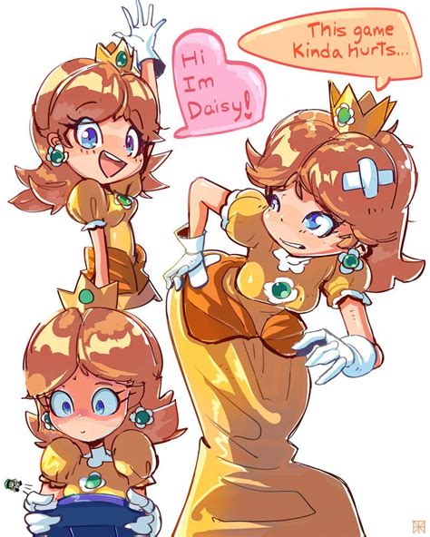 Princess Daisy 01 By Azouraart On Deviantart Princesa Daisy Mario Y