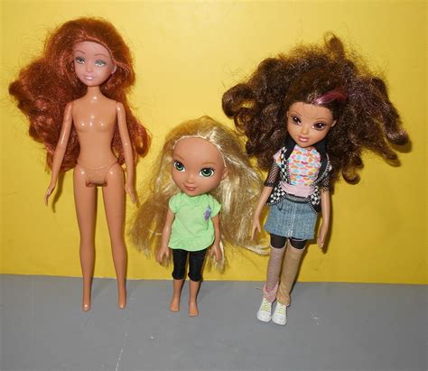 2009 Mga Moxie Girlz Brunette Doll W Mattel Dora And Friends Alana And Redhead Ebay