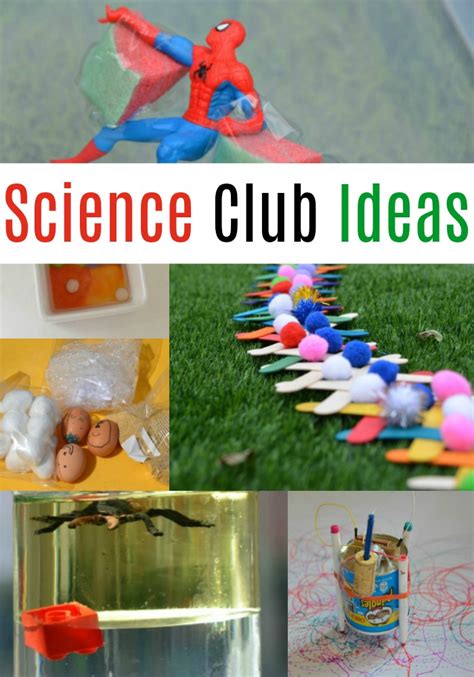 AMAZING School Science Club Ideas