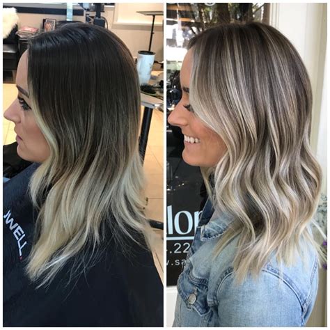 How To Part Hair For Balayage