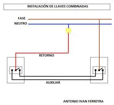 Conectar Una Llave De Luz Combinada Yoreparo Llaves Esquemas