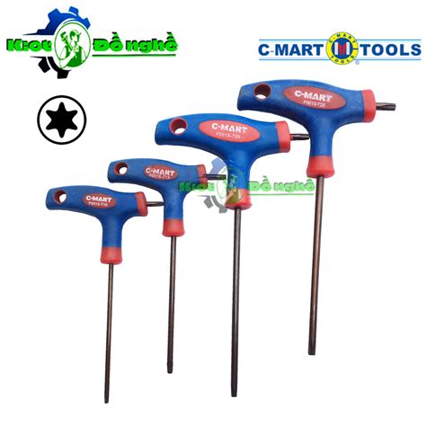 Lục giác bông hoa thị cán chữ T C MART F0013 T9 T10 T15 T20 T25 T27