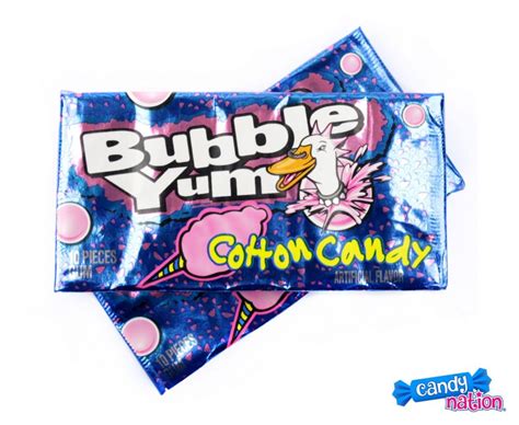 Bubble Yum Cotton Candy Big Pack 12 Pack