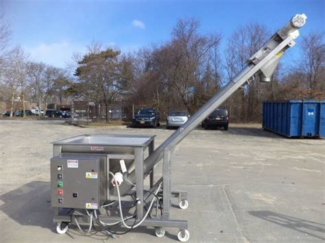 Flexicon Portable Screw Conveyor System All Stainless Wohl Associates