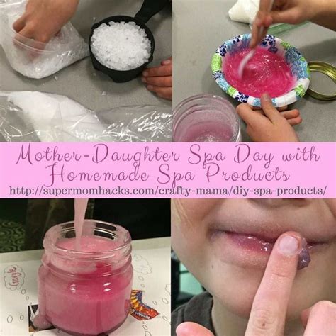 Mother Daughter Spa Day With Diy Spa Products In 2020 Diy Spa Mother