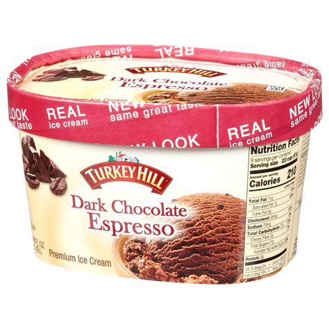 Turkey Hill Dairy Dark Chocolate Espresso Ice Cream 48 Fl Oz Shipt