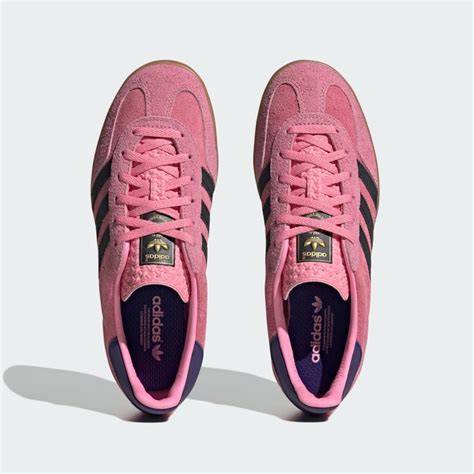 Adidas Gazelle Indoor Bliss Pink And Core Black Ie7002 Sportshowroom