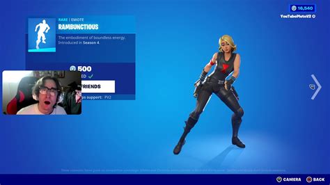 Fortnite Rambunctious Emote Returns After 1 486 Days YouTube