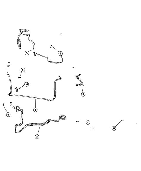 Dodge Grand Caravan Hose Power Steering Return Aa