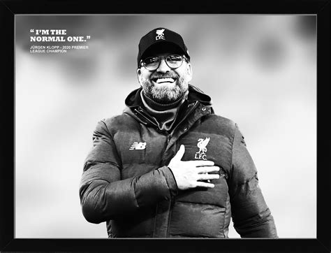 Jürgen Klopp Poster Canvas Liverpool Fc For Wall Art Decor Etsy