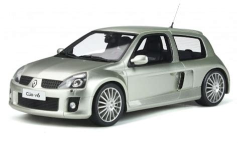 Modellino In Miniatura Renault Clio 1 18 Ottomobile V6 Phase 2 Grigio