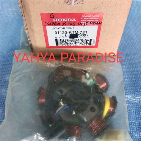 Jual SPUL SPOOL STATOR COMP HONDA SUPRA X 125 FI ASLI ORIGINAL HGP Di